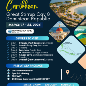 Great Stirrup Cay & Dominican Republic